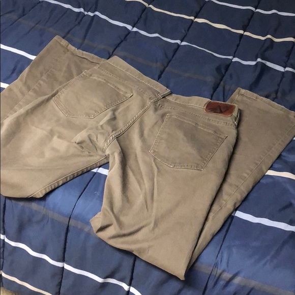 Dockers straight fit pants dark brown 32 inseam - Picture 2 of 6